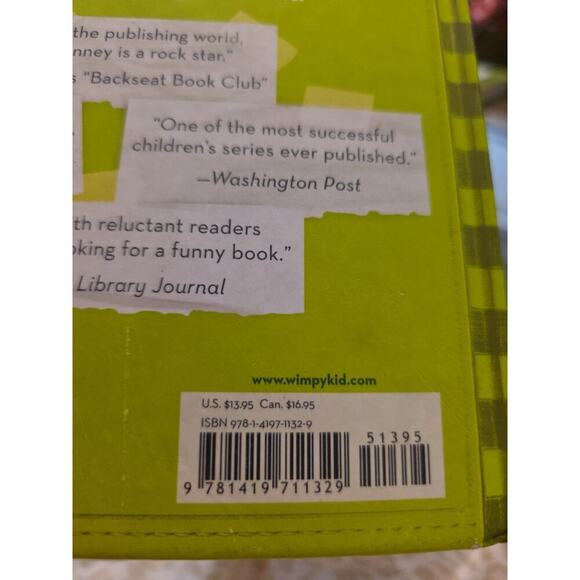 Diary of a Wimpy Kid # 8: Hard Luck by Jeff Kinney (2013, Hardcover) - Picture 3 of 9